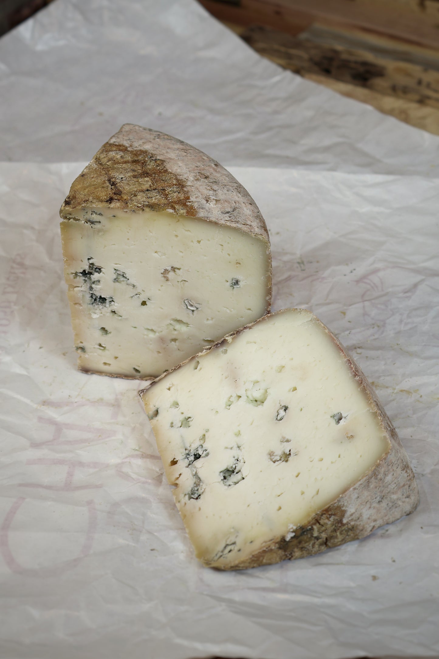 Fromage de brebis Bleu des Basques à pâte persillée