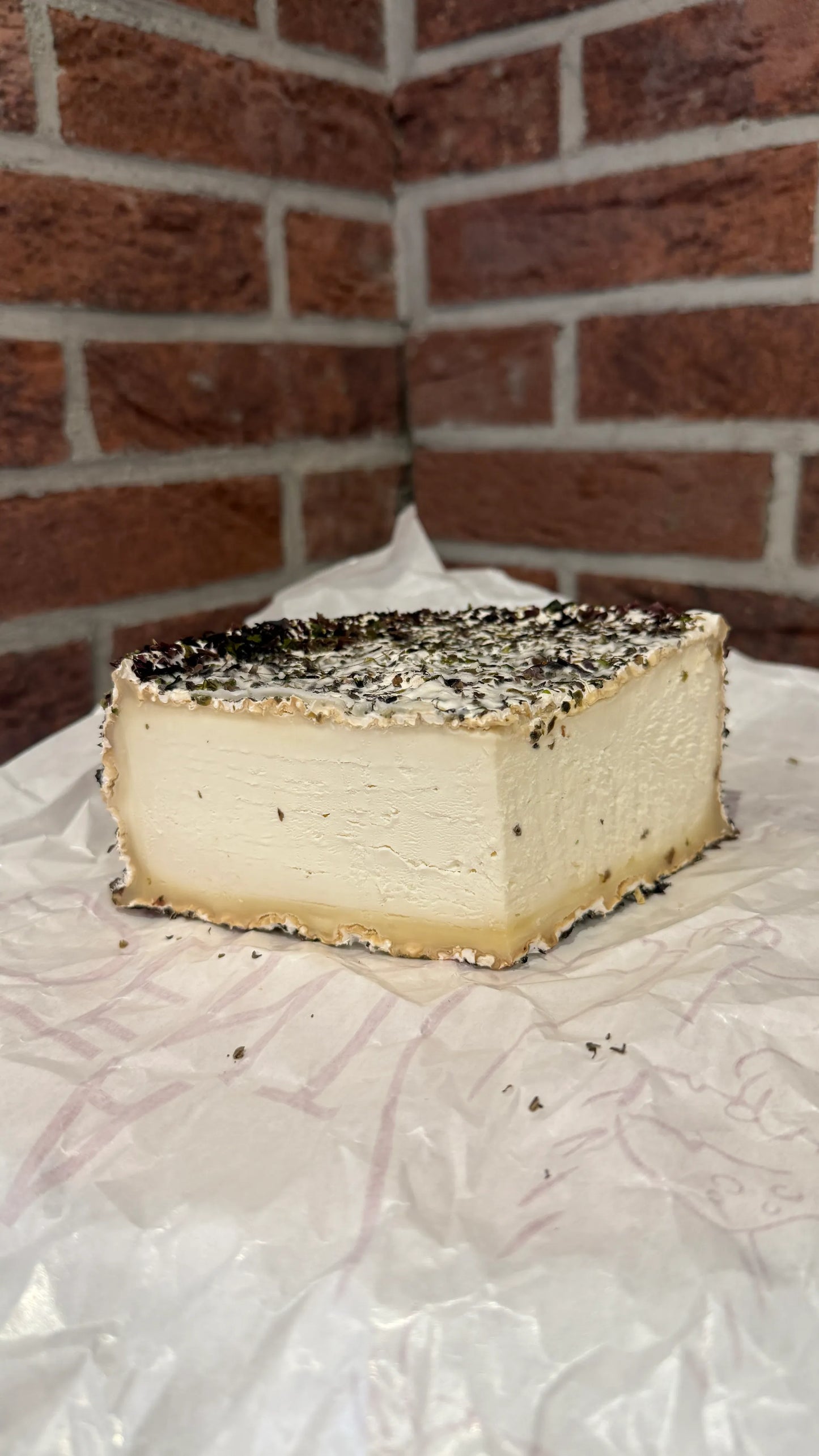 Florence bio maritime - fromage de chèvre bio aux algues - La Dent du Chat
