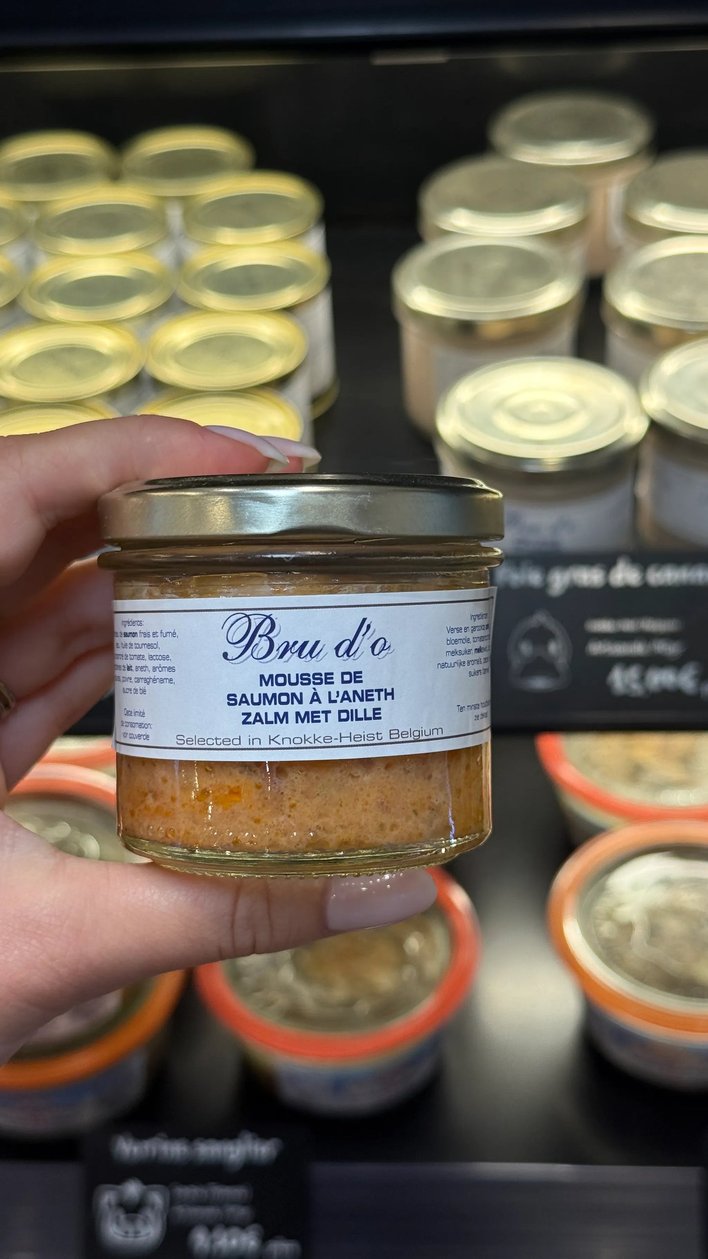 Mousse de saumon à l'aneth 90 g - La Dent du Chat