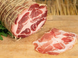 Coppa d'Italie, échine de porc salée et affinée, Fontanellato, Émilie-Romagne
