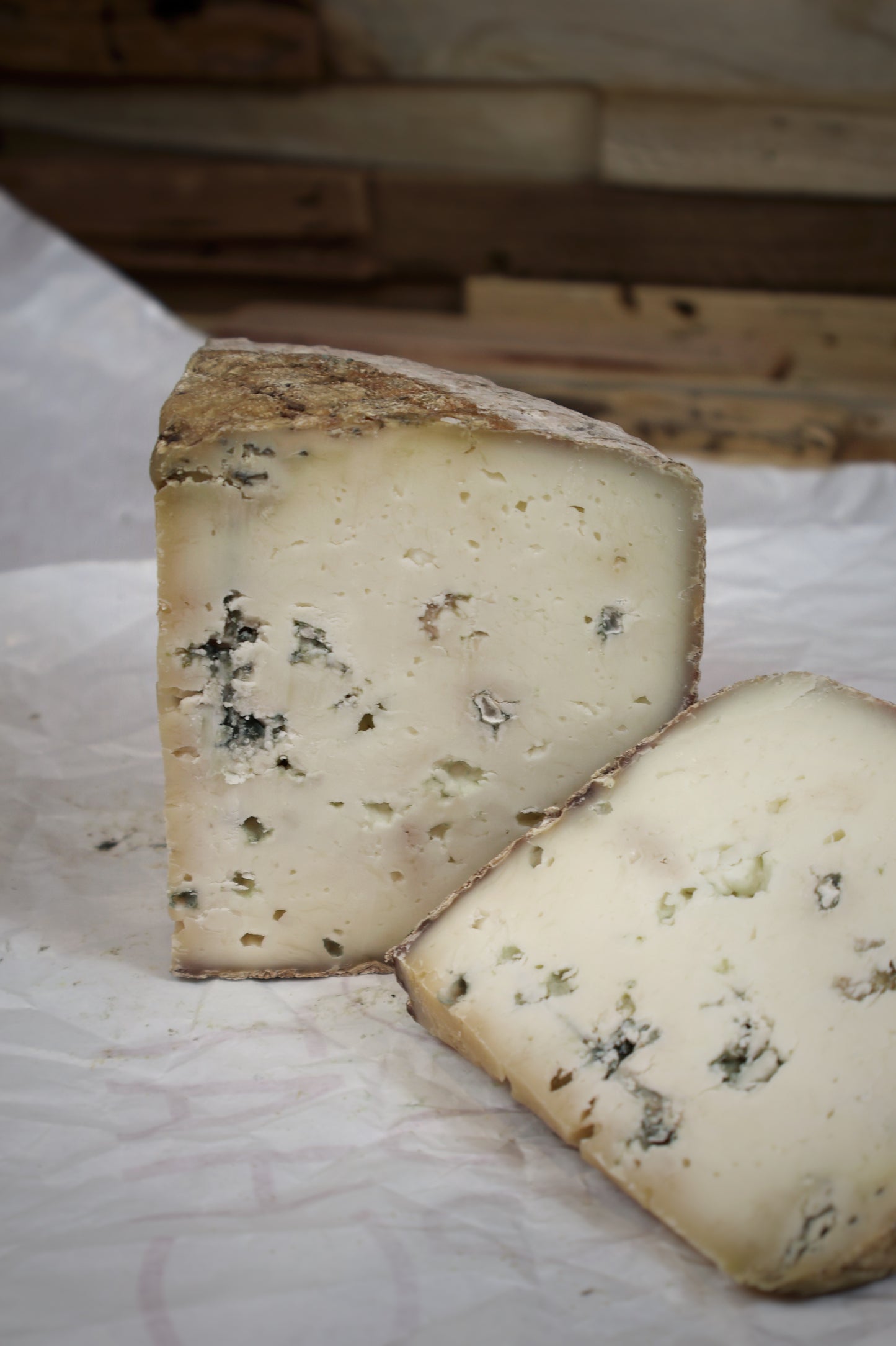 Fromage de brebis Bleu des Basques à pâte persillée
