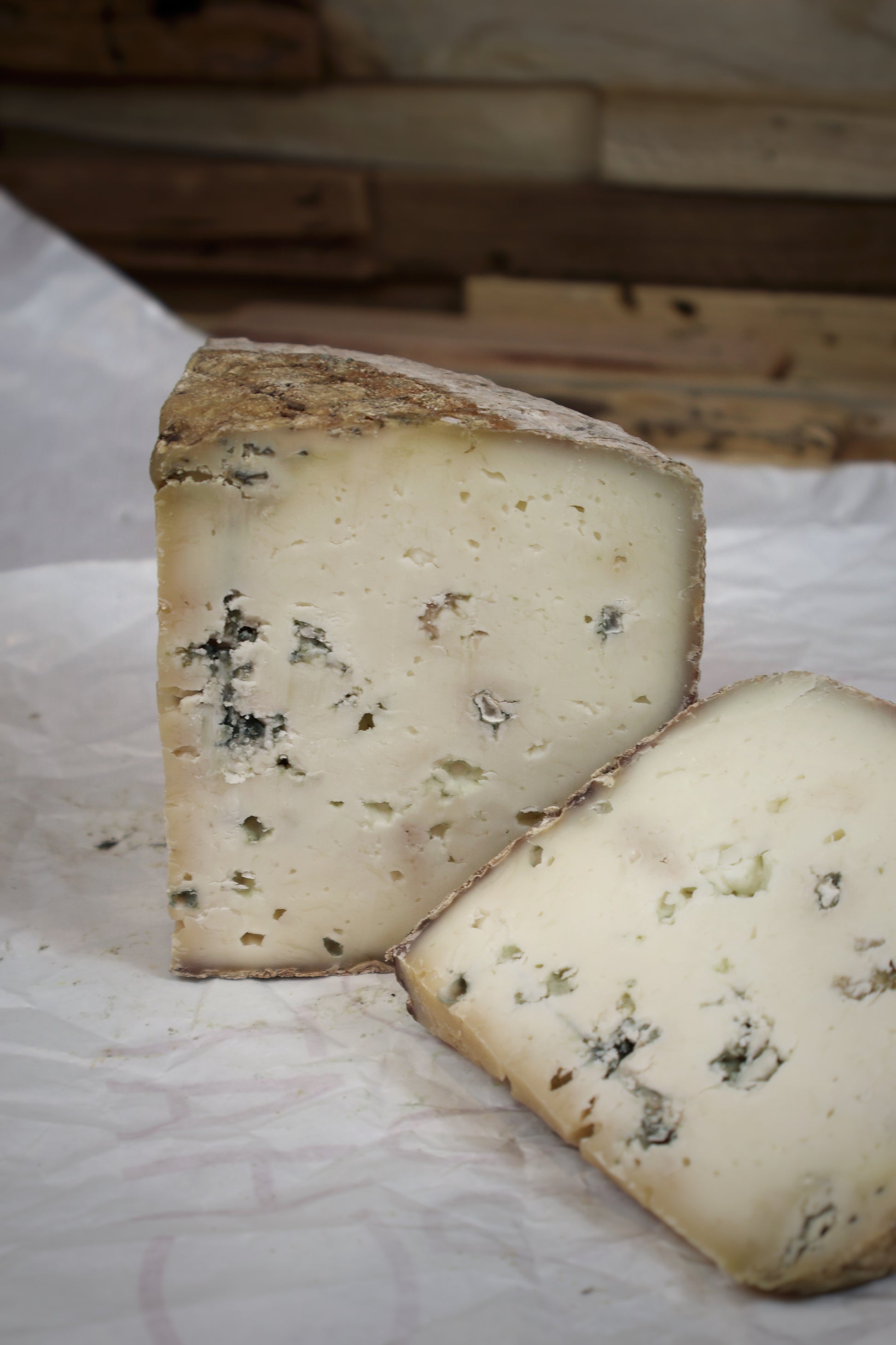 Fromage de brebis Bleu des Basques à pâte persillée