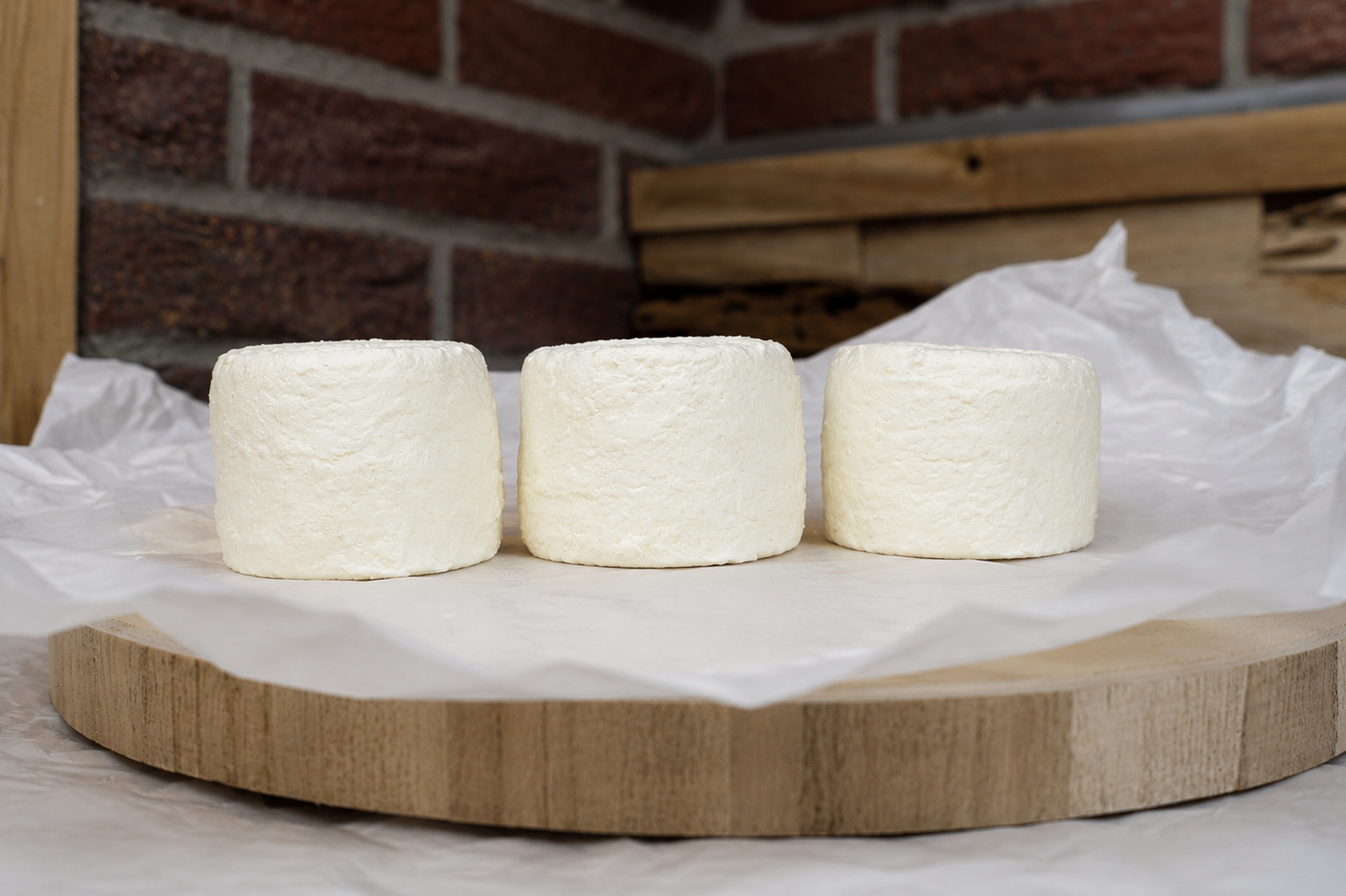 Crottin nature fromage de chèvre