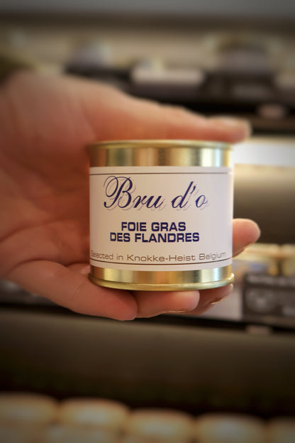 Foie gras de canard des Flandres en conserve recette artisanale belge Knokke-Heist