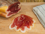 Jambon Serrano, jambon cru de porc STG affiné 7 mois minimum, Espagne
